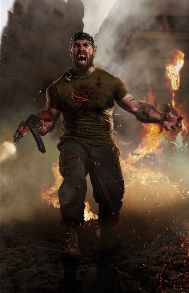 Get of Fenris ahroun art from MET: Werewolf by Scott Harben