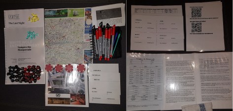 Convention material for running the V5 scenario