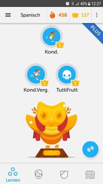 DuoLingo Fertiger Spanischkurs