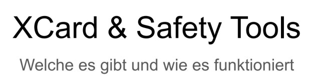 XCard & Safety Tools